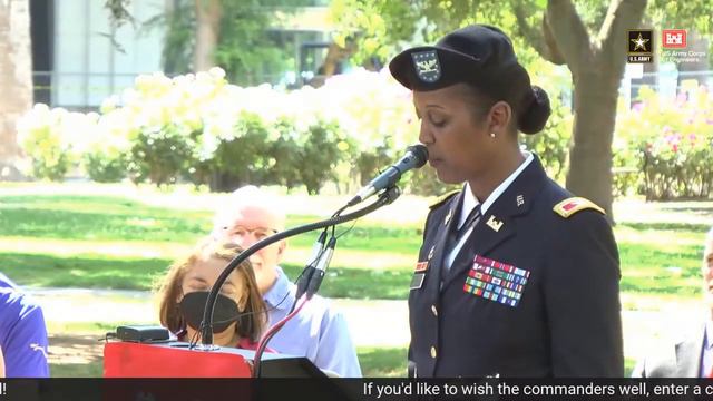 USACE Sacramento District Change of Command смотреть онлайн