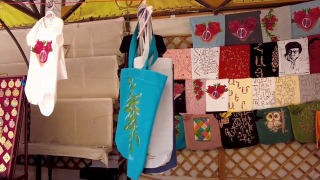 Vernissage Bazaar, Yerevan, Armenia بازار ورنیساژ، ایروان، ارمنستان смотреть онлайн