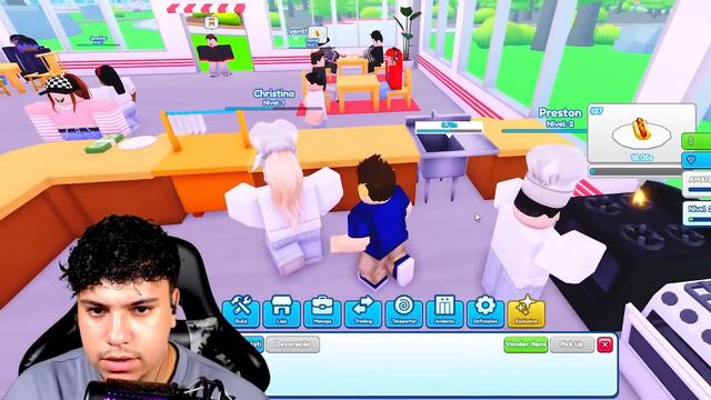 VIRAMOS DONOS de um RESTAURANTE no Roblox смотреть онлайн