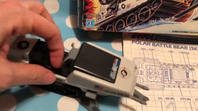 G.I Joe Ski Mobile Polar Battle Bear 1983 1980s 80s 80sThen80sNow 80sThen 80sNow