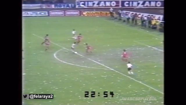 Norberto Alonso vs America de Cali (final Libertadores vuelta) 29.10.86 смотреть онлайн