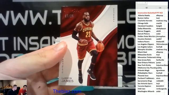 2016-17 Panini Immaculate Basketball Case Break PYT #23 смотреть онлайн