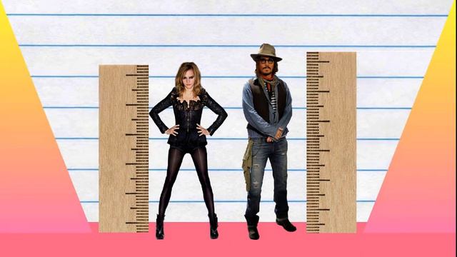 How Much Taller? - Emma Watson vs Johnny Depp! смотреть онлайн