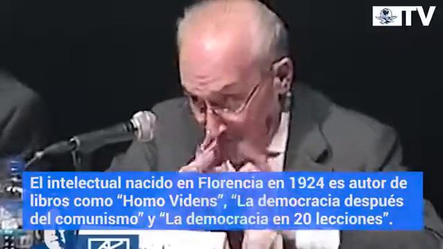 Muere el politólogo italiano Giovanni Sartori смотреть онлайн