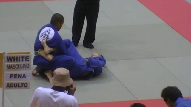 All Japan JiuJitsu 2010　Adult　White　Pena　Final Sakiyama Vs Kondo