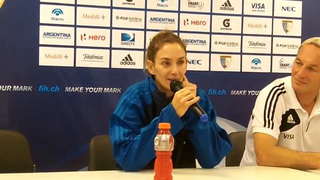 Conferencia de prensa Luciana Aymar parte III смотреть онлайн