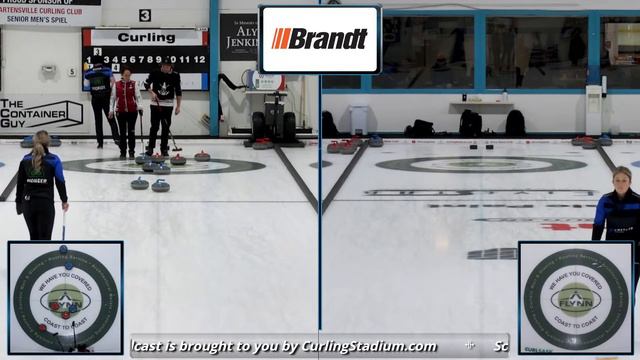 Englot/Schneider vs. Kleiter/Kleiter - Draw 7 - Curling Stadium SaskTour Mixed Doubles Series смотреть онлайн