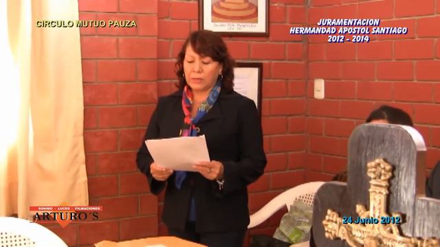 CIRCULO MUTUO PAUZA 2012 - JURAMENTACION HERMANDAD APOSTOL SANTIAGO 2012 - 2014 смотреть онлайн