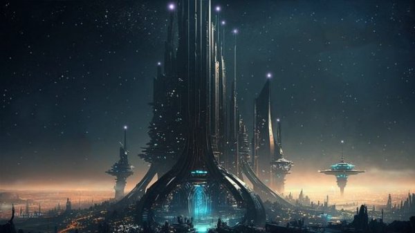 DUNE Ambient Music Planet Giedi Prime Futuristic City Sci-Fi Ambiance for Sleep, Study, Relaxation