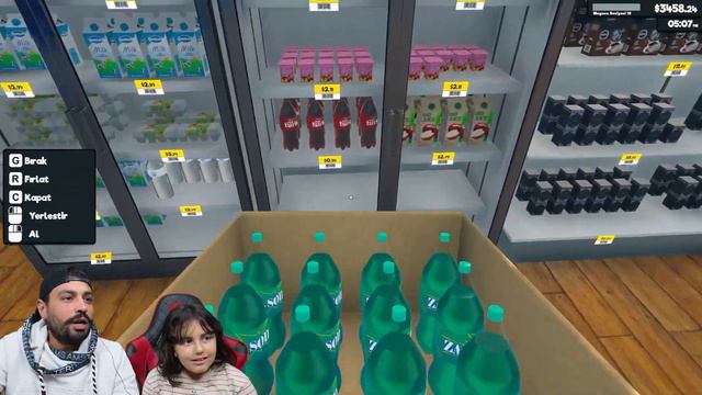 SÜPER MARKETİMİZE ABUR CUBURLA DOLDURDUK! DEKORE ETTİK 😄 SUPERMARKET SIMULATOR 3.BÖLÜM смотреть онлайн