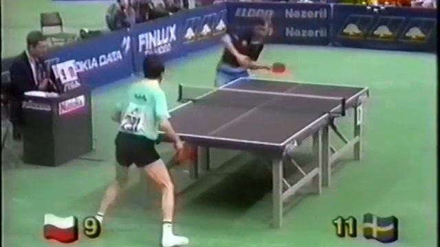 Table Tennis EM 1990 Göteborg Appelgren Grubba 2 4 смотреть онлайн