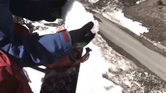 Billy Morgan enjoying the Avoriaz Slush смотреть онлайн
