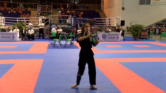 Valeria Bolanos Gervasi Weapons WAKO World Championships 2018