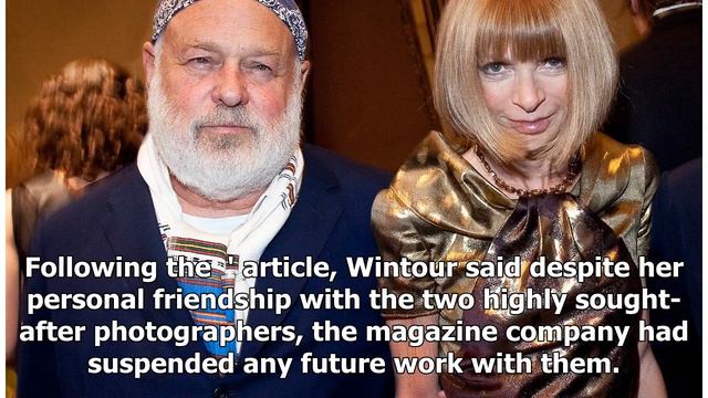 Mario Testino Met Anna Wintour And Bruce Weber Allegations
