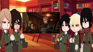 "Attack on Titan" react to Eren & future part 3