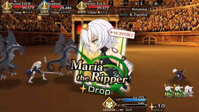 Fate/Grand Order [NA] Jack Solo VS Siegfried - Nero Fest Autumn 2018 смотреть онлайн