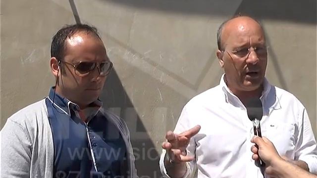 Www.siciliatv.org - Sopralluogo Del Candidato Di Rosa A Favara Ovest