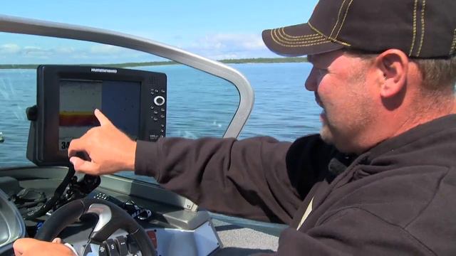 How to Mark Fish on Your Humminbird Sonar Unit at High Speed смотреть онлайн