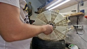 Замена подшипников в барабане стиральной машины Candy.mp4