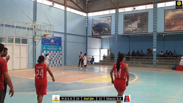 Madan Bhandari Sports Academy Vs. Dharan Basketball Association | Round Robin | Women's Basketball смотреть онлайн