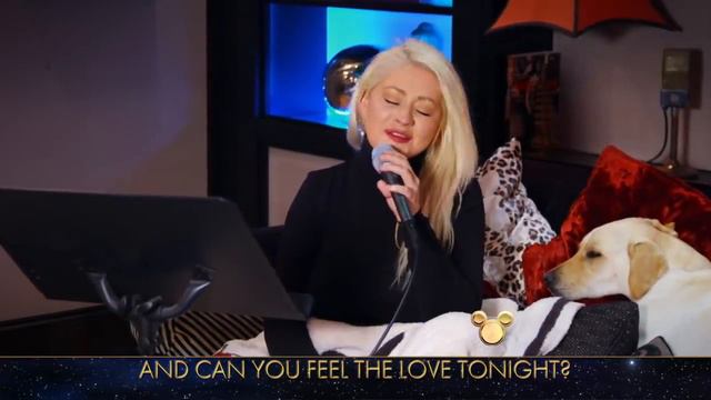 Christina Aguilera Performs 'Can You Feel The Love Tonight' - The Disney Family Singalong