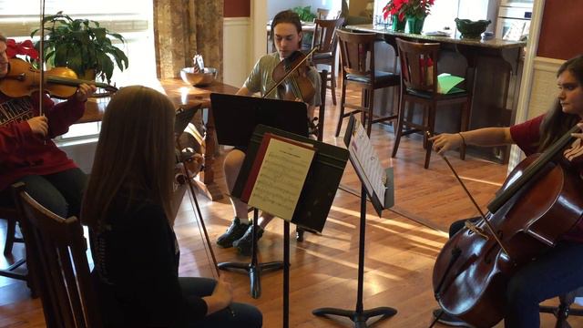 2015 12 12 Suzuki Quartet Rehearsal For AGN