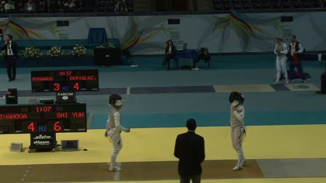20100406 wf chm Baku 32 yellow IVANOVA Anastasia RUS 9 vs SHI Yun CHN 15 sd No смотреть онлайн
