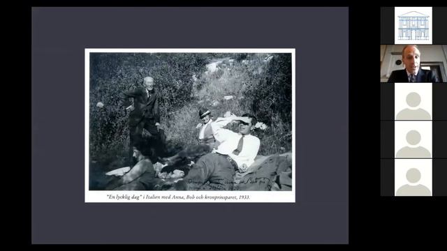 Frederick Whitling on King Gustaf VI Adolf of Sweden - Circolo Gianicolense Online seminar 5.2.2021 смотреть онлайн