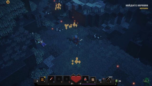 #Новичок_играет_в_Minecraft_Dungeons смотреть онлайн