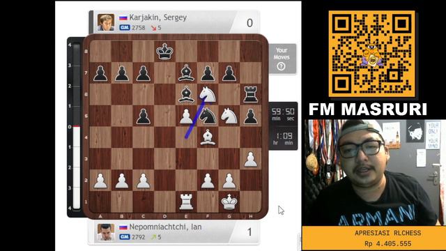 Derby Grandmaster Rusia! | GM Nepomniachtchi, Ian vs GM Karjakin, Sergey | Norway Chess 2021 смотреть онлайн