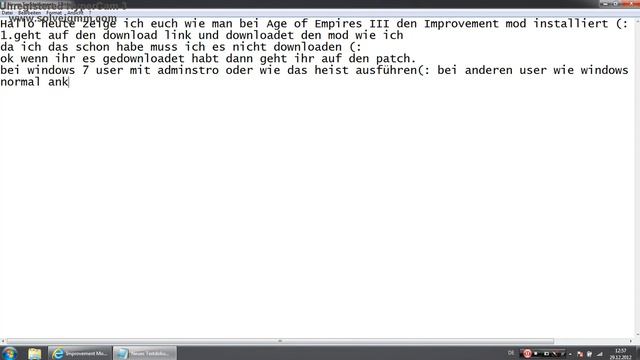 Age of Empires III Improvement mod downloaden смотреть онлайн