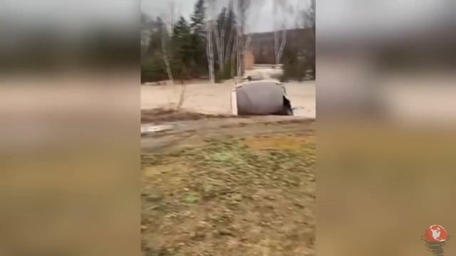 Horror in Canada! Camping washed away, roads destroyed! Flooding in Quebec смотреть онлайн