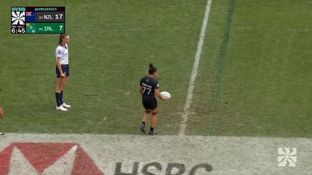 Black Ferns Relentless In Quarter-final | New Zealand V Ireland | LA HSBC SVNS - Full Match