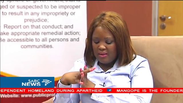 Mkhwebane Denies Diverting Attention From Real State Capture Issues