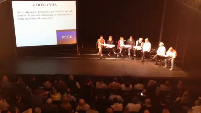 29/05/2017 -  Teatro Gustavo Modena - Intervista Ai Candidati Presidente Per Il Municipio