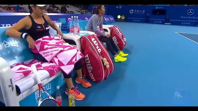 Hingis   Mirza Vs Chan Y J    Chan H J  Beijing Final 2015 Highlights