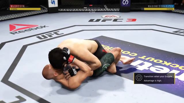 Zabit Magomedsharipov vs Conor Mcgregor UFC 3 Simulation (AI) смотреть онлайн
