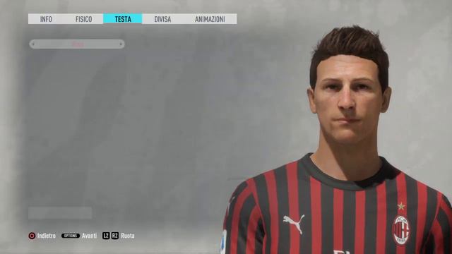Mario Mandzukic - AC MILAN - Fifa 20 - Create Face смотреть онлайн