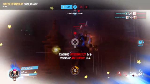Overwatch - Zarya Montage смотреть онлайн