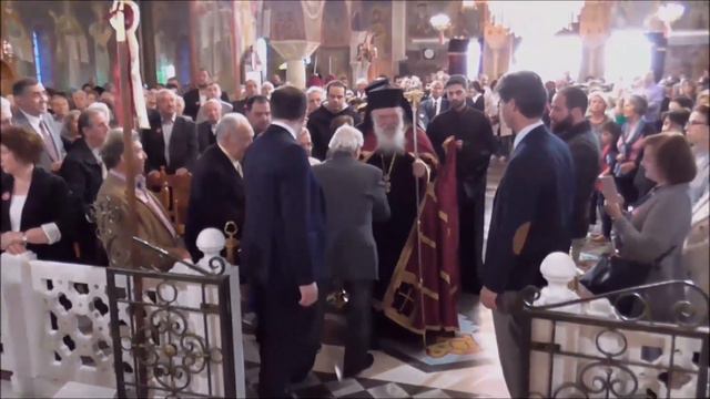 Αρχιεπίσκοπος Αθηνών Ιερώνυμος Β´ | Ιερός Ναός Αγίου Γεωργίου Κυνοσάργους