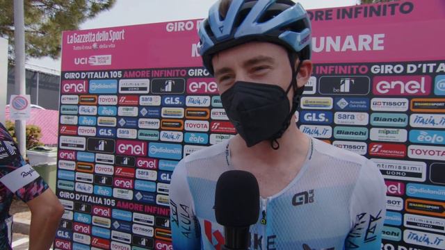 Lucas Hamilton - Interview at the start - Stage 19 - Giro d'Italia 2022 смотреть онлайн