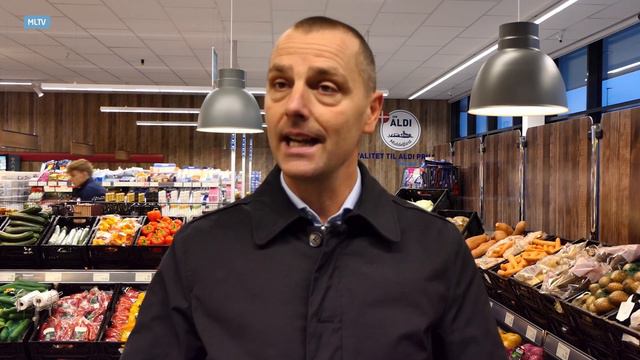 Ny Aldi Butik I Middelfart.