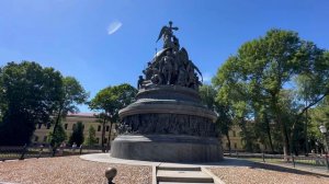 О Новгородском кремле и памятнике Тысячелетию России. Подробно расскажу и все покажу