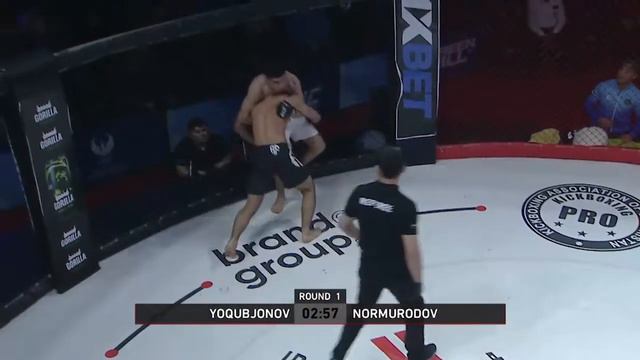 ATFC 7: Дониёр Ёкубжонов vs Олимжон Нормуродов - полний бой смотреть онлайн