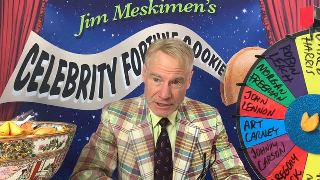 Impressionist Jim Meskimen Celebrity Fortune Cookie | 2020 | Day 51 | Jared Harris смотреть онлайн