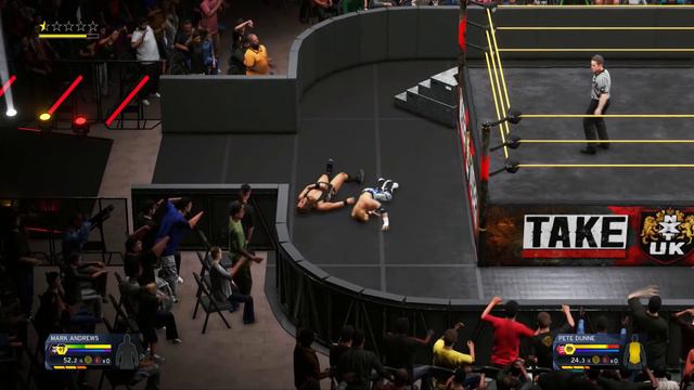 WWE2k20. Mark Andrews Vs. Pete Dunne