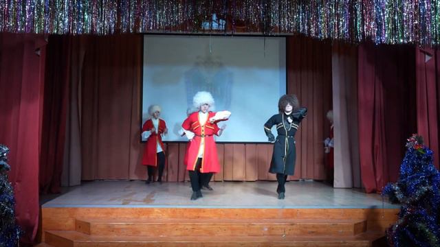 «Праздничная лезгинка» в исполнении кадет 9А класса ГБОУ Кадетская школа 1784 смотреть онлайн