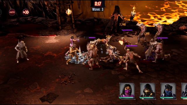 Mortal Kombat: Onslaught - Chasm Mode - Walkthrough Gameplay Part 5 (Android,iOS) смотреть онлайн