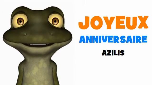 JOYEUX ANNIVERSAIRE AZILIS! смотреть онлайн