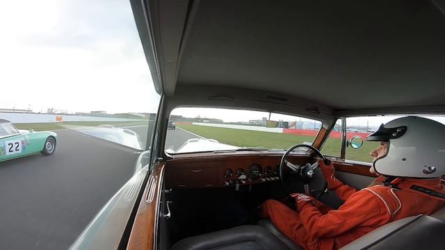 SHED RACING - Pomeroy Trophy - Silverstone 2023 In A Alvis Grey Lady